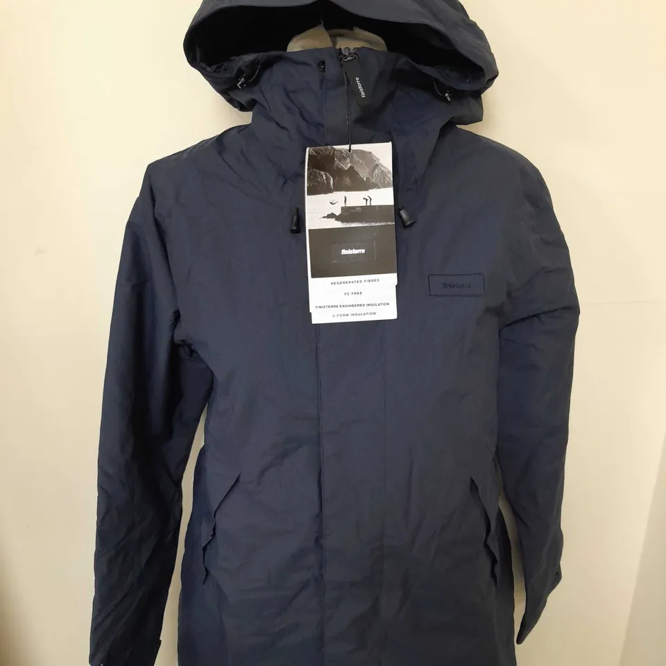 FINISTERRE SOLUS WOMENS NAVY COAT - 8
