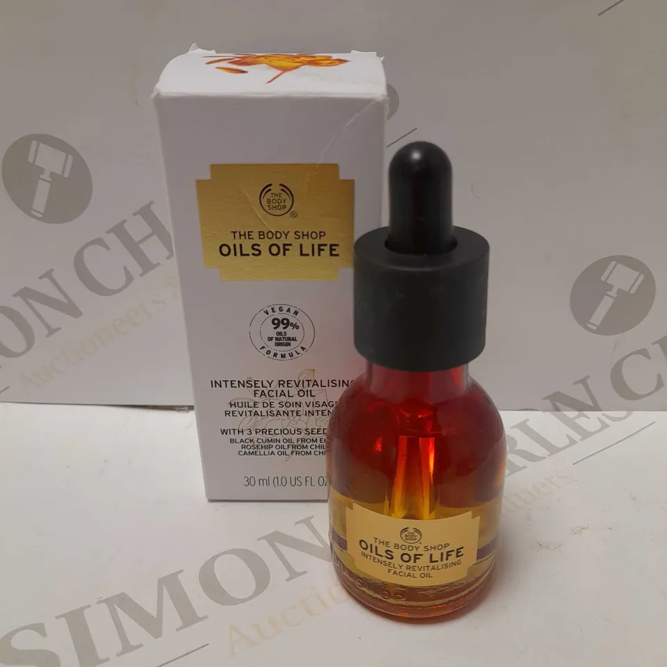 THE BODY SHOP OILS OF LIFE INTENSELY REVITALISING FACIAL OIL 30ML