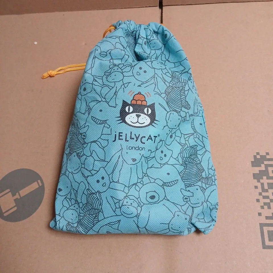 2 X JELLYCAT ITEMS: LAVENDER DRAGON BAG CHARM + I AM TIMMY TURTLE BAG CHARM (WITH BRANDED BAG)