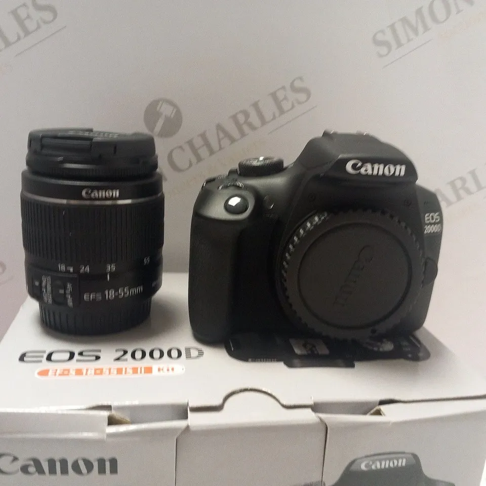 BOXED CANON EOS 2000D TRAVEL KIT