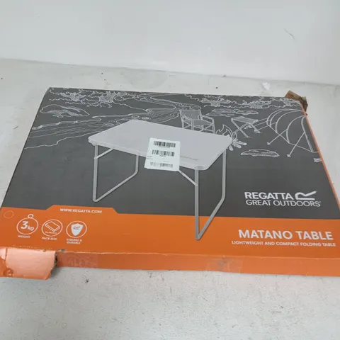 BOXED REGATTA MATANO MEDIUM TABLE