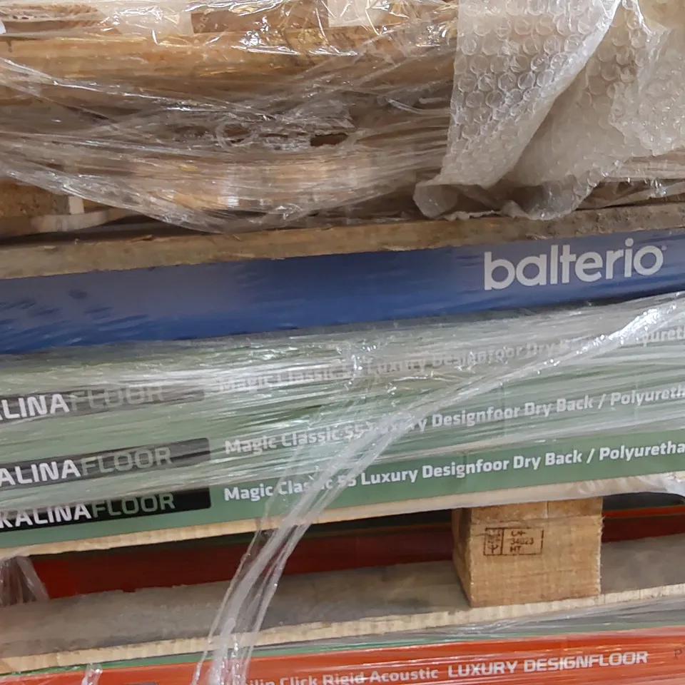 PALLET TO CONTAIN A LARGE QUANTITY OF FLOORING PRODUCTS