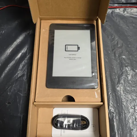 AMAZON KINDLE PAPERWHITE 6-INCH E-READER (7TH GEN) – BOXED WITH USB CABLE