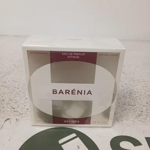 BOXED AND SEALED BARENIA EAU DE PARFUM INTENSE HERMES 100ML