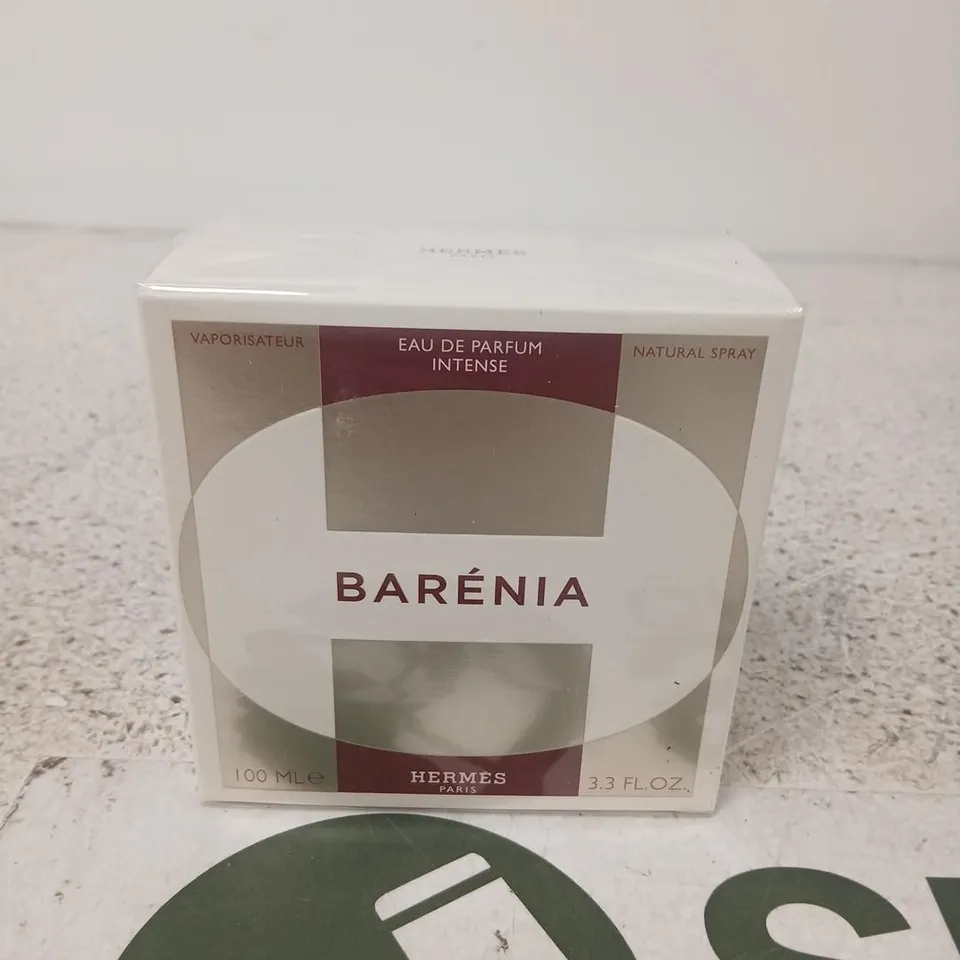BOXED AND SEALED BARENIA EAU DE PARFUM INTENSE HERMES 100ML