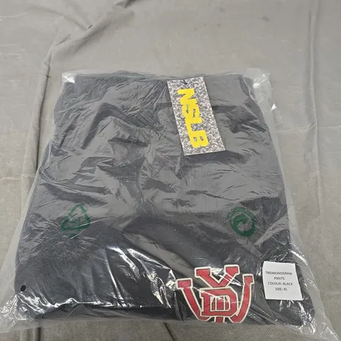YWD BLACK JOGGERS SIZE XL