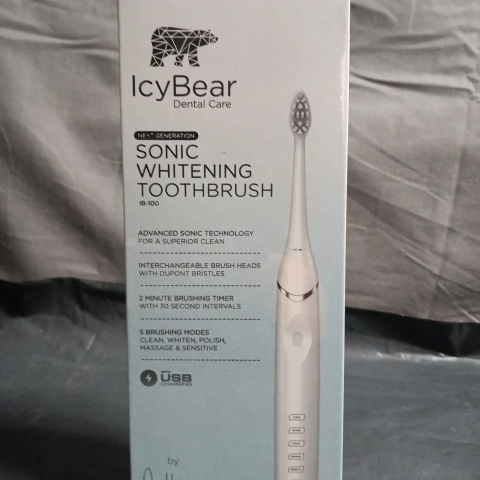 ICYBEAR SONIC WHITENING TOOTHBRUSH IB-100 – BOXED