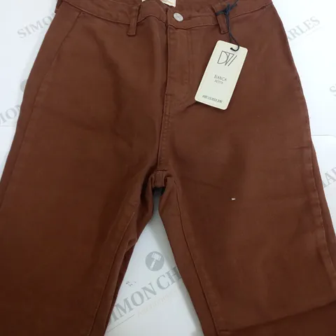 DONT THINK TWICE BIANCA PETITE WIDE LEG DISCO JEANS - UK12