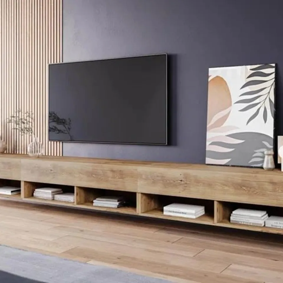 BOXED COWES TV STAND FOR TV'S UP TO 88" (3 BOXES)