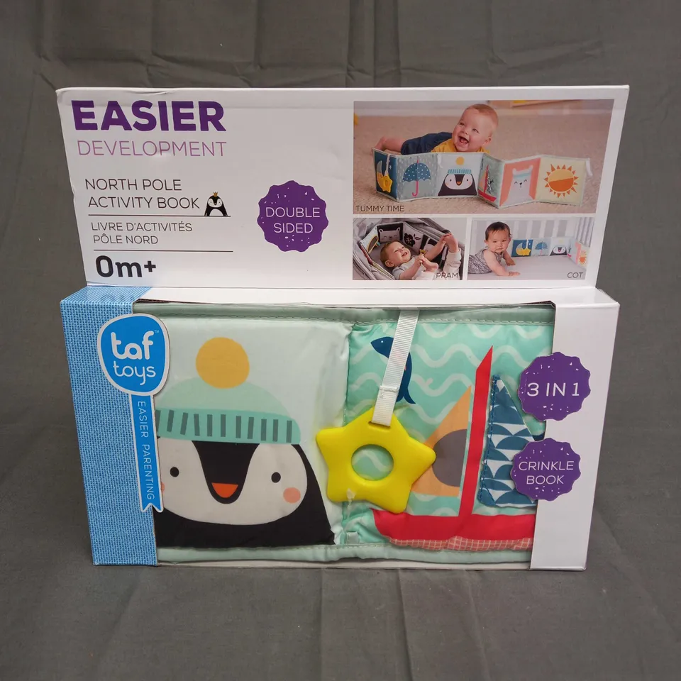 EASIER DEVELOPMENT NORTH POLE ACTIVITY BOOK - 0M+ - 3-IN-1