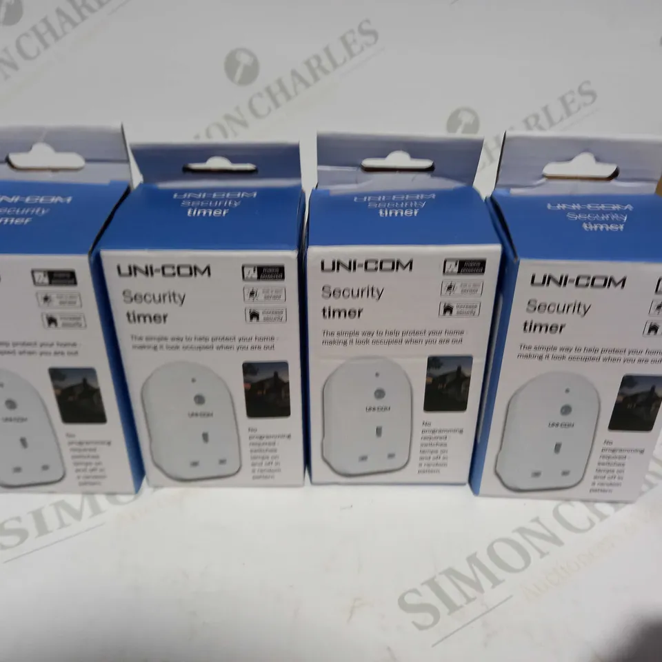 UNI-COM SET OF 4 SECURITY TIMERS