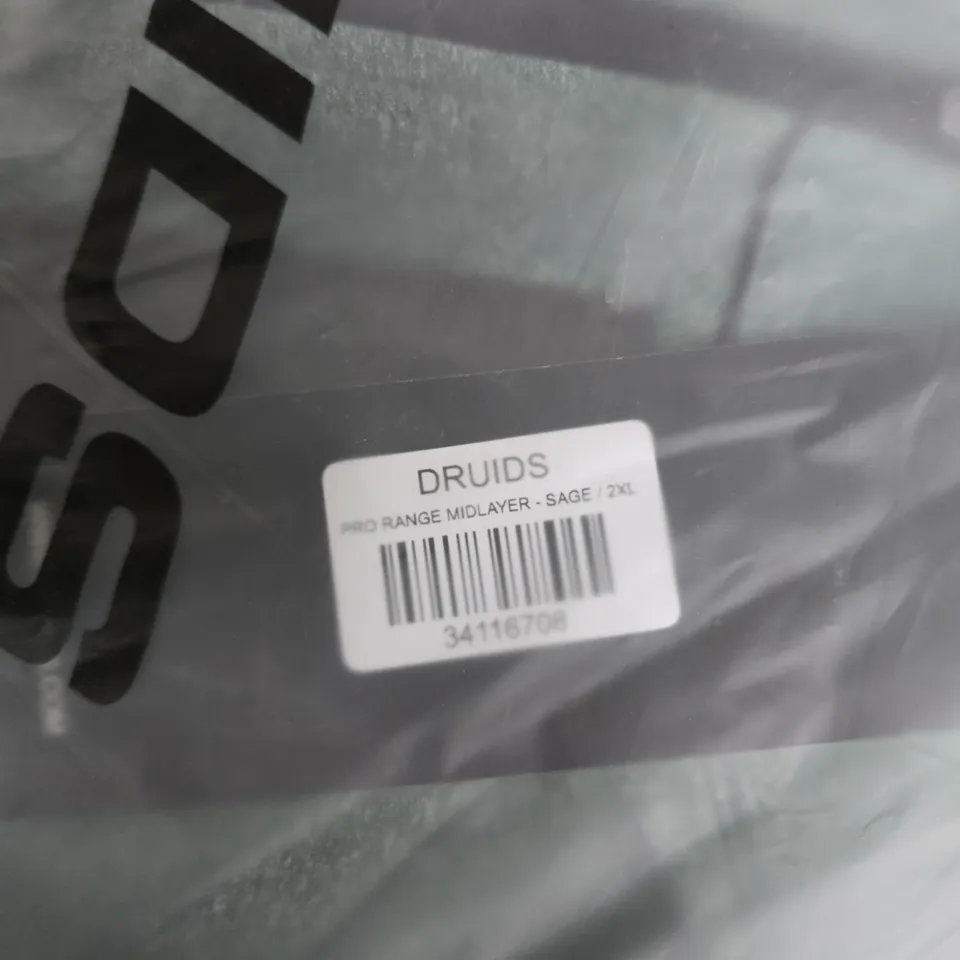 BAGGED DRUIDS PRO RANGE MIDLAYER – SAGE, 2XL