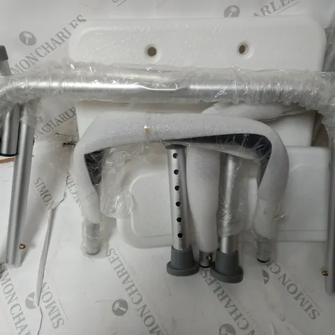 SHOWER STOOL IN WHITE 