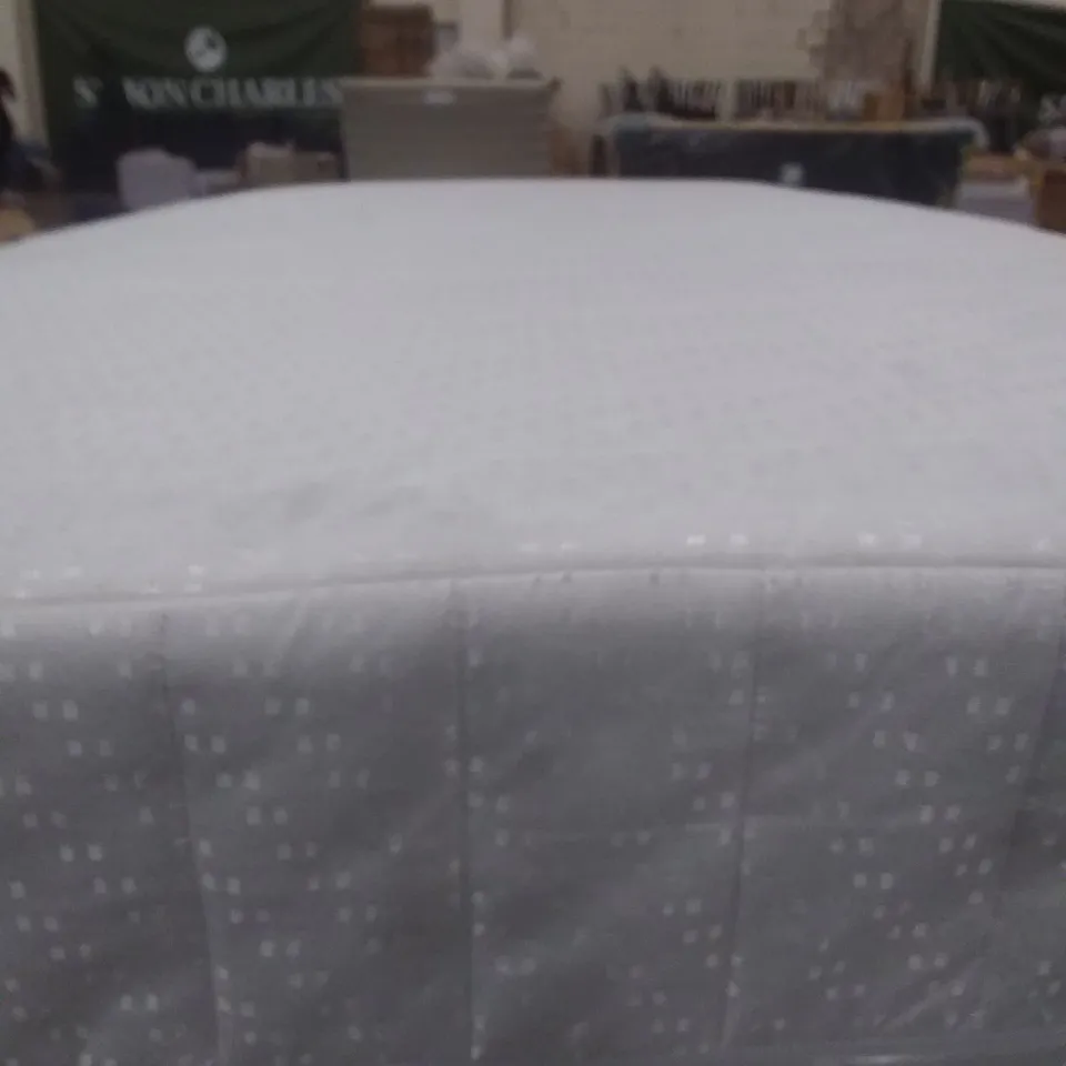 QUALITY COIL SPRUNG WHITE 3FT SINGLE MATTRESS 
