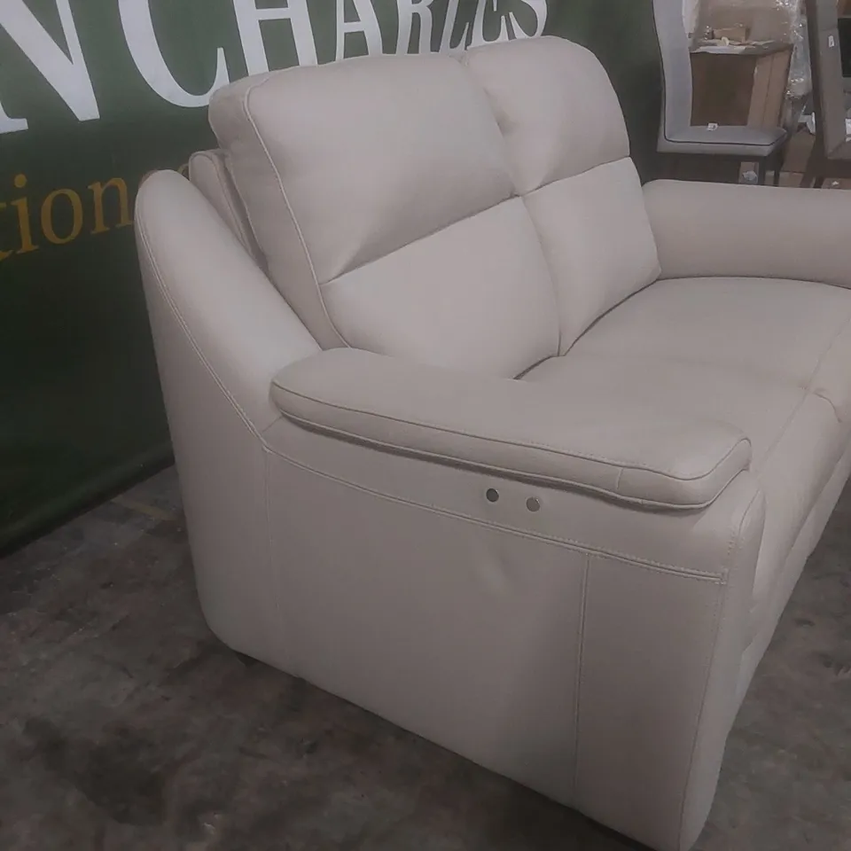 QUALITY DESIGNER ITALIAN MADE PARMA 2 SEATER ELECTRIC RECLINER LOVESEAT SOFA