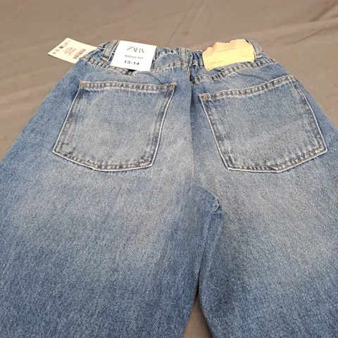 ZARA BAGGY FIT DENIM JEANS - SIZE 13-14 YEARS