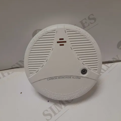CARBON MONOXIDE ALARM - WHITE