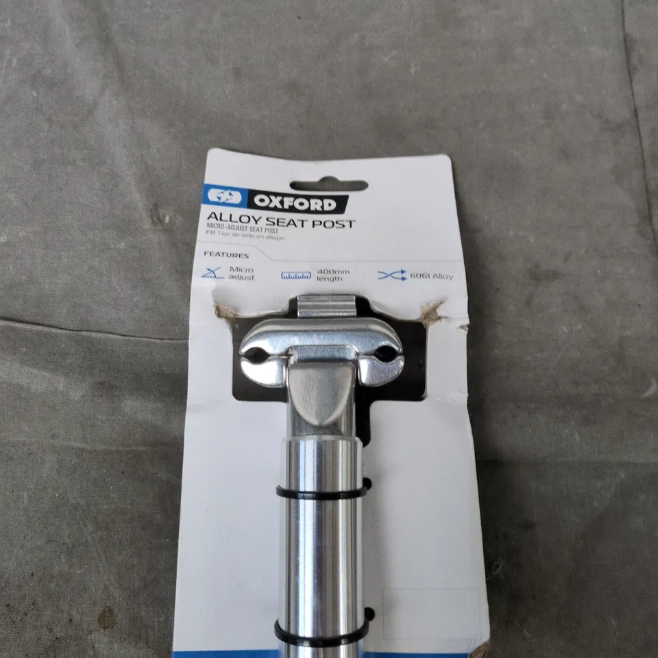 OXFORD ALLOY SEAT POST – MICRO ADJUSTABLE, 100MM LENGTH