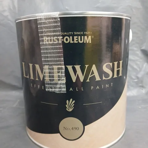 BOXED RUST-OLEUM LIMEWASH EFFECT WALL PAINT - 2.5L - COLLECTION ONLY