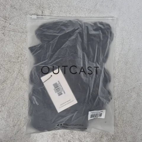 BAGGED OUTCAST GILLIAN PLAYSUIT IN BLACK SIZE XXS