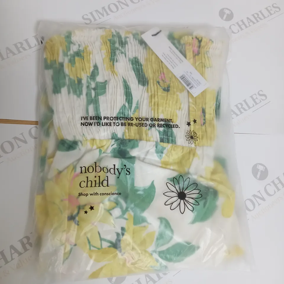BAGGED NOBODYS CHILD MAYA MIDI DRESS SIZE 10