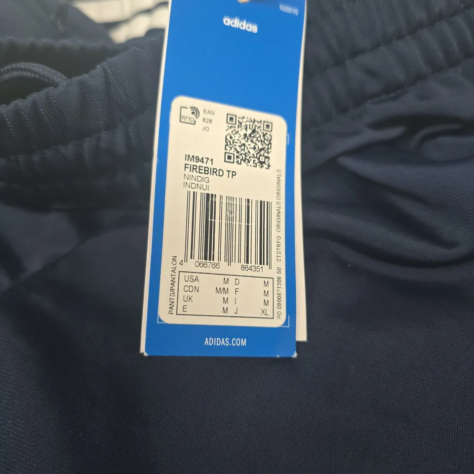 ADIDAS BLUE TRACKSUIT BOTTOMS MEDIUM TAGGED