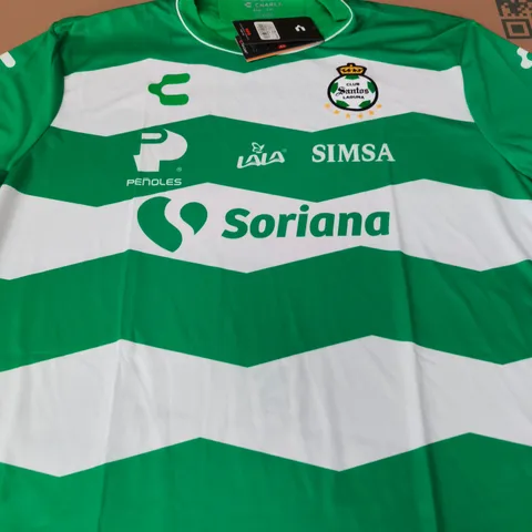 CHARLY SANTOS LAGUNA FOOTBALL SHIRT – SIZE XXL