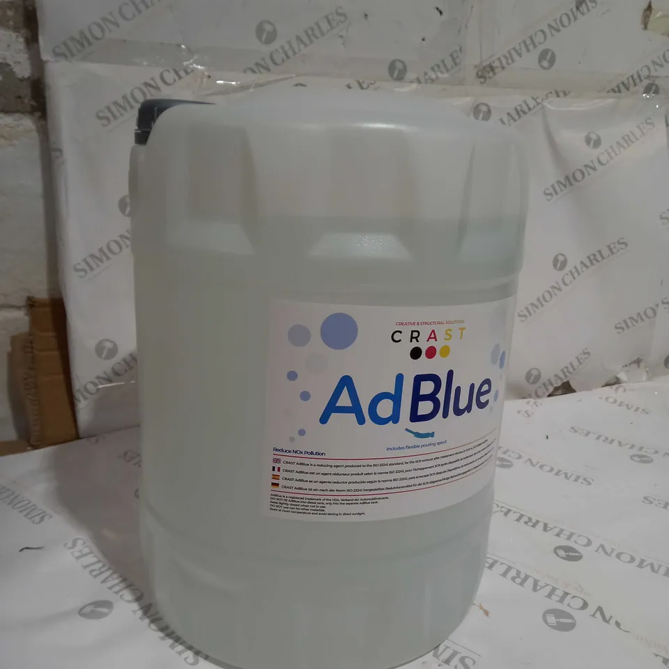 20L BOTTLE OF CRAST ADBLUE - COLLECTION ONLY