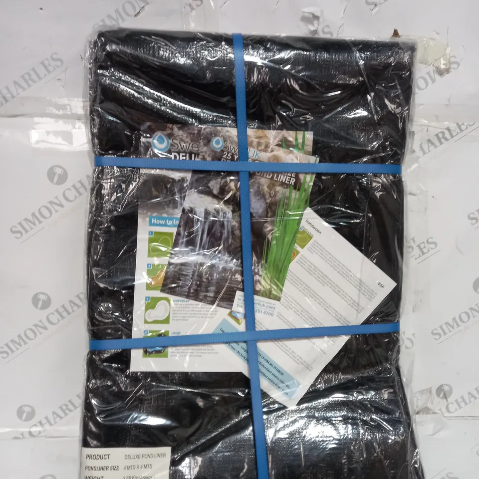 BAGGED DELUXE POND LINER