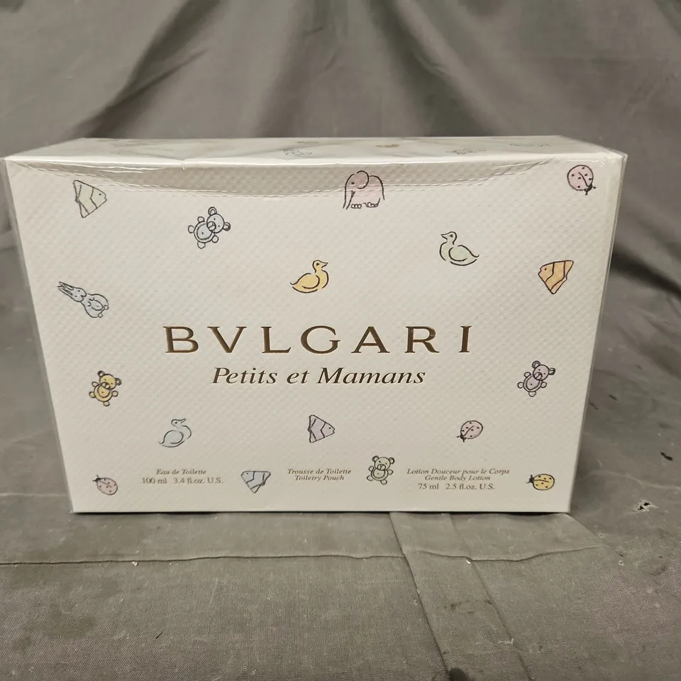 SEALED BVLGARI PETITS ET MAMANS EAU DE TOILETTE GIFT SET