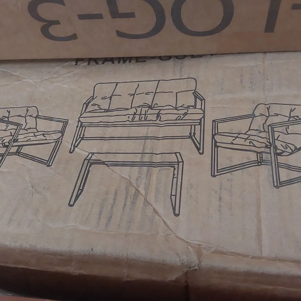 BOXED NEO GARDEN FURNITURE SET - GREY