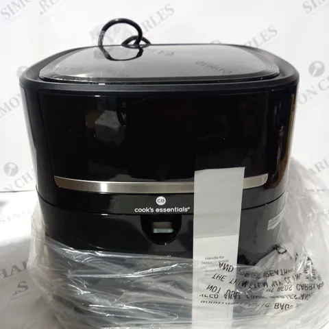 BOXED COOK'S ESSENTIALS 4L AIR FRYER IN BLACK