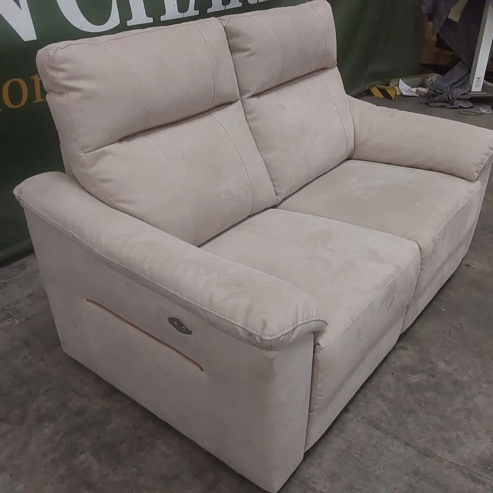 QUALITY DESIGNER ITALIAN MADE FENG 2 SEATER ELECTRIC RECLINER SOFA 