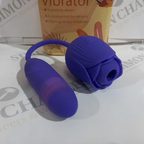 BOXED ROSE VIBRATOR IN PURPLE