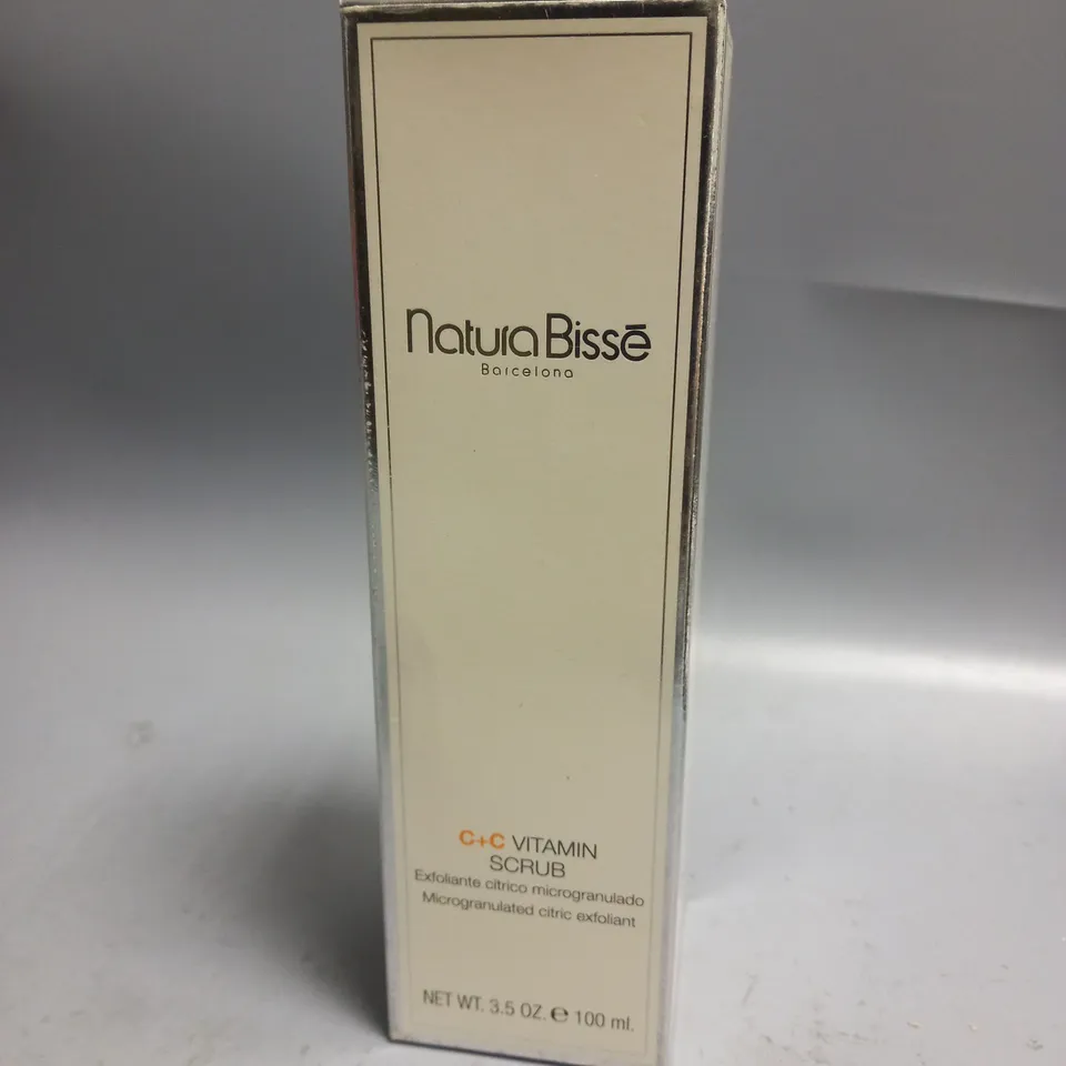 BOXED NATURABISSE C+C VITAMIN SCRUB EXFOLIANT 100ML