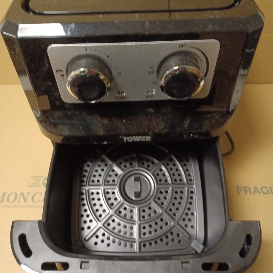 TOWER T17090 VORTX MANUAL AIR FRYER 5L BLACK