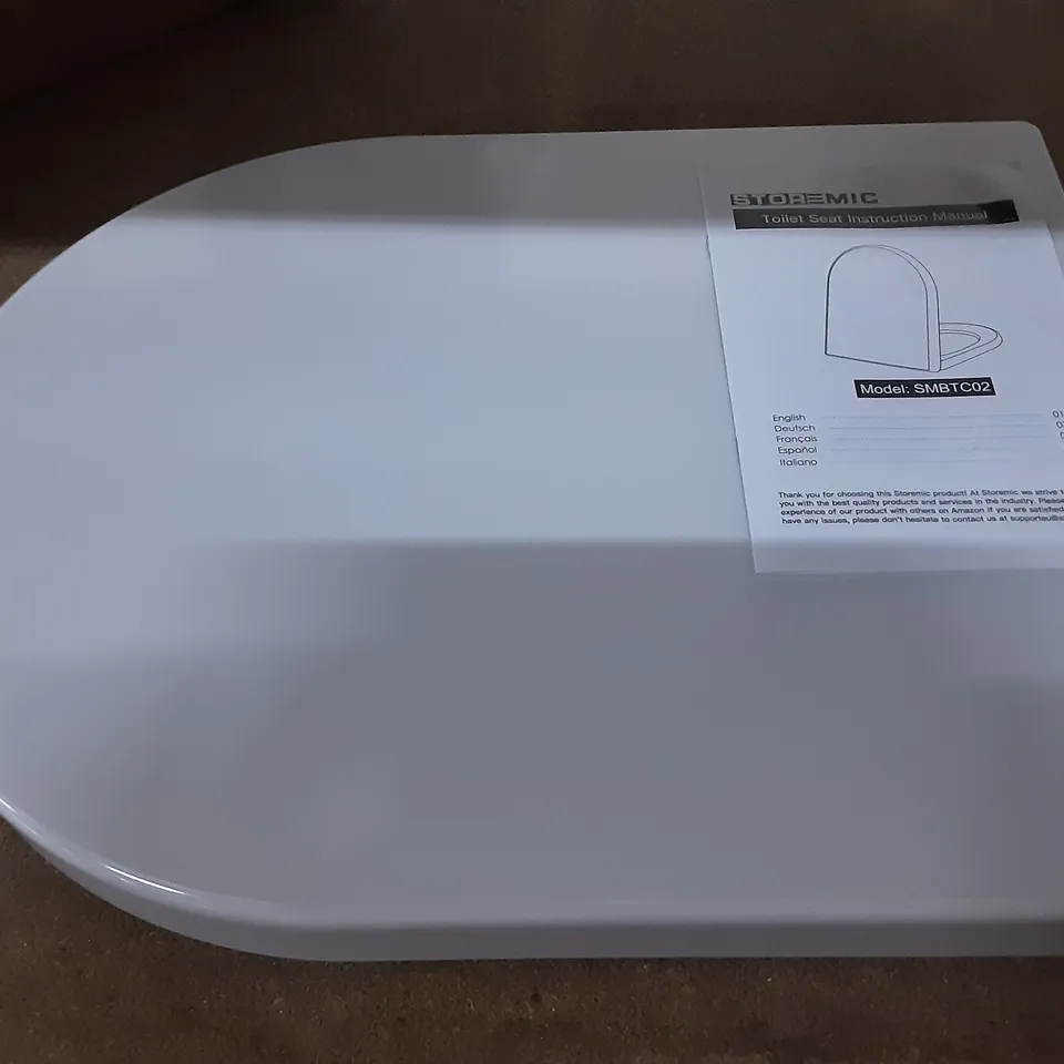 BOXED STOREMIC TOILET SEAT , MODEL: SMBTC02