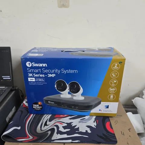 SWANN SMART SECURITY SYSTEM 3K SERIES – 3MP (2 CAMERAS) BOXED