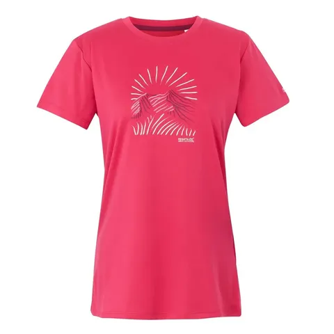 BRAND NEW REGATTA WOMENS FINGAL IX TEE IN POP - UK 10