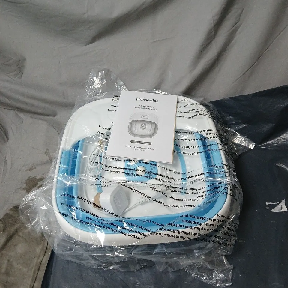 HOMEDICS SMART SPACE COLLAPSIBLE FOOTSPA BOXED