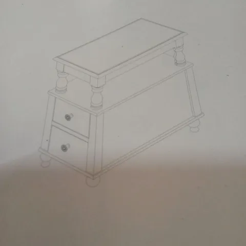 BOXED SIDE TABLE (1 BOX)
