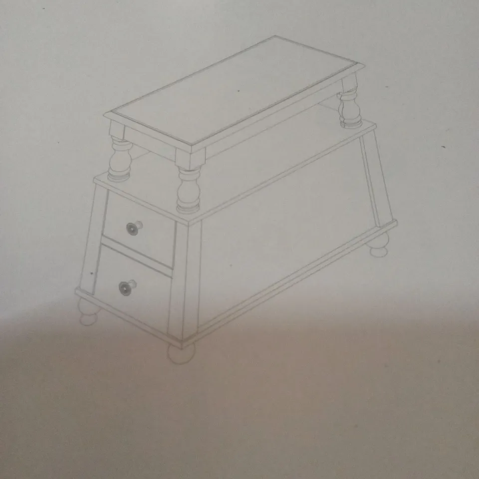 BOXED SIDE TABLE (1 BOX)