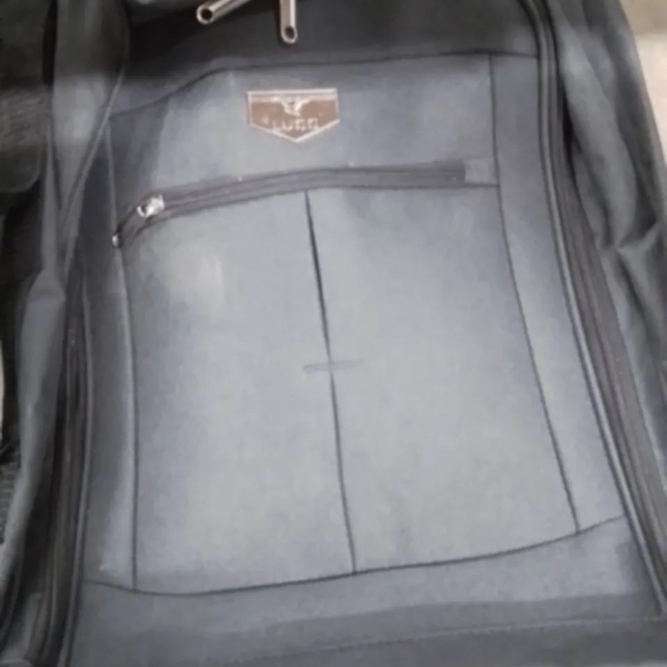 UNBOXED KEPLIN LUGG SMALL SIZE TRAVEL SUITCASE WITH WHEELS BLACK COLOUR 