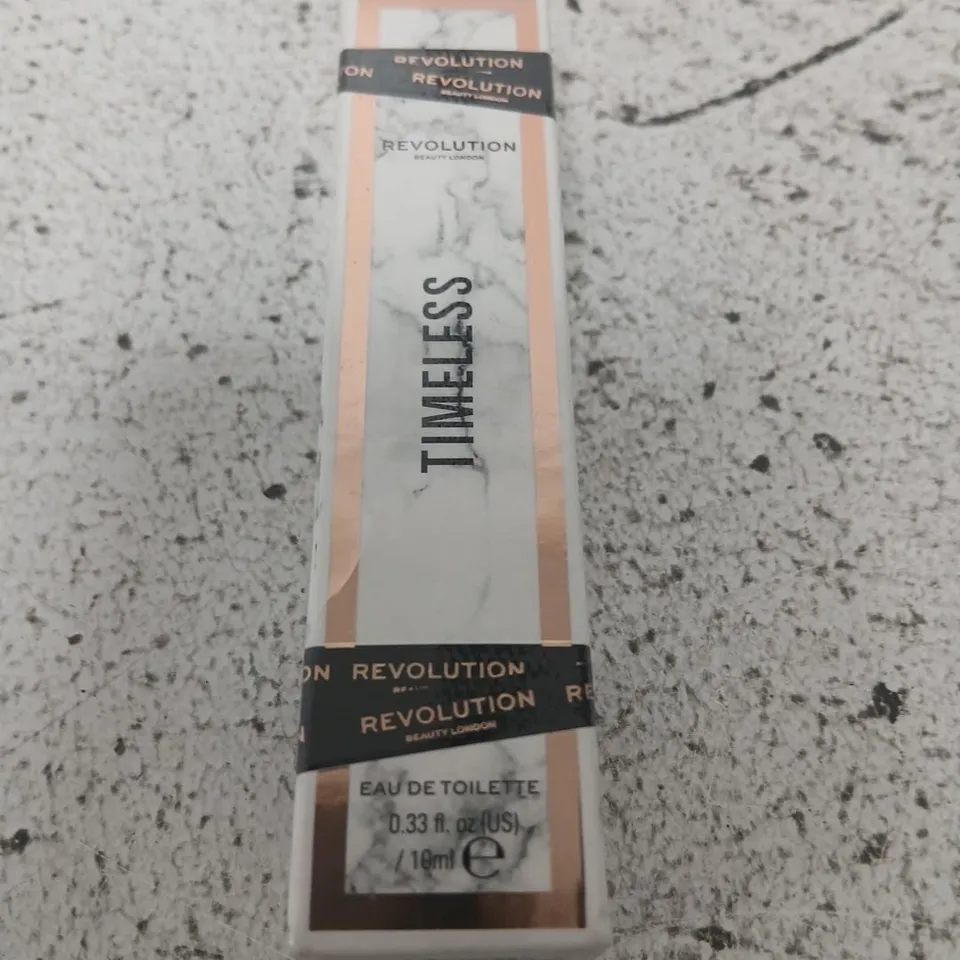 BOXED AND SEALED REVOLUTION TIMELESS EAU DE TOILETTE 10ML
