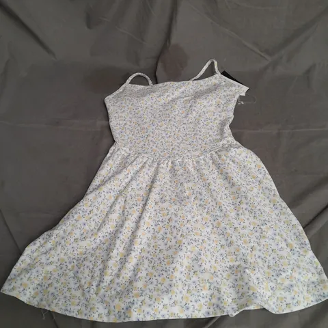 GILLY HICKS ACTIVE SHORTS DRESS IN YELLOW FLORAL SIZE S