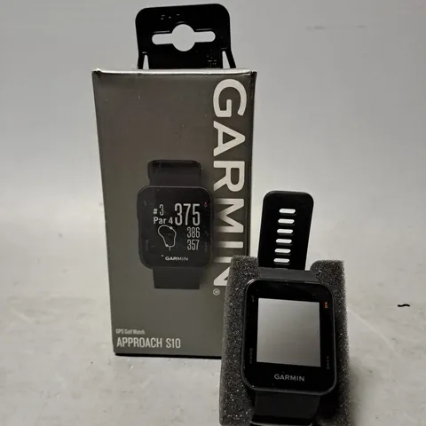 BOXED GARMIN APPROACH S10 GOLF WATCH