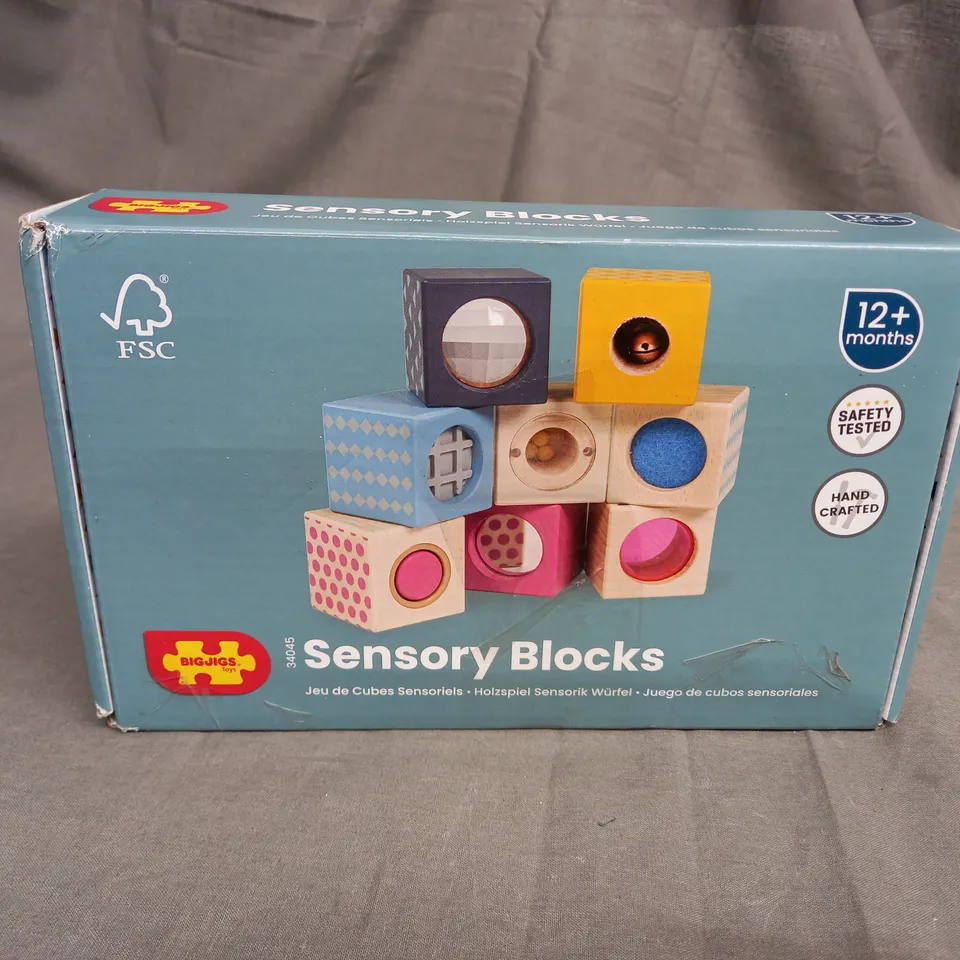 BIGJIGS - SENSORY BLOCKS