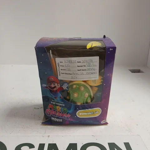 BOWSER JR. ACTION FIGURE FROM THE SUPER MARIO GALAXY MOVIE – BOXED