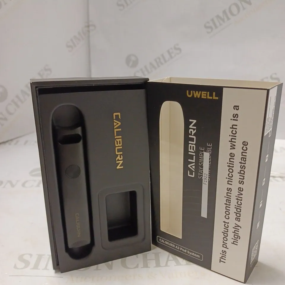 BOXED CALIBURN A3 POD SYSTEM - BLACK. 