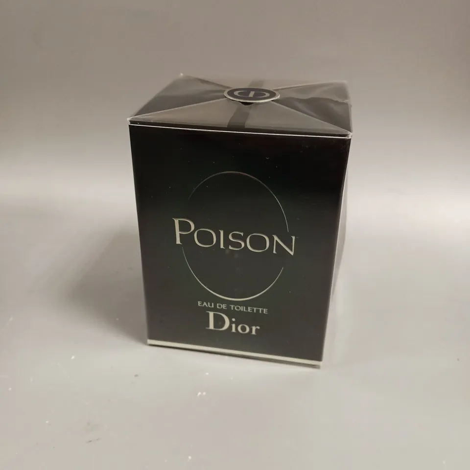 BOXED AND SEALED DIOR POISON EAU DE TOILETTE 50ML